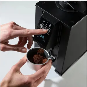 Кофемолка Astoria MACAP LEO55E, anodized black color  