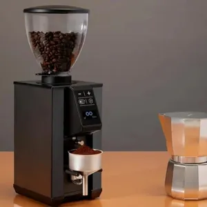 Кофемолка Astoria MACAP LEO55E, anodized black color  